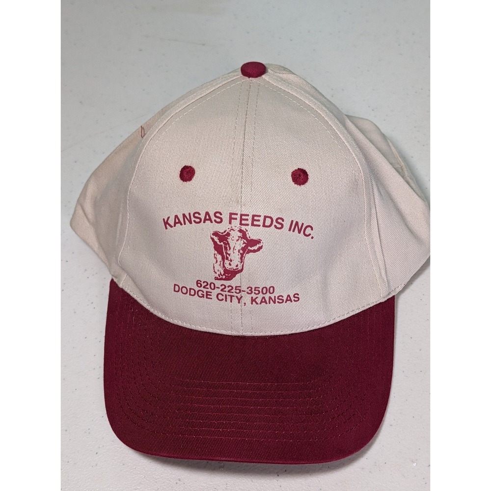 Kansas Feeds Inc Adjustable Hat 100 % Cotton - Picture 7 of 12